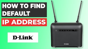 How to find your D-Link Router
