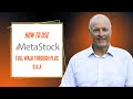 How to use metastock xenith  full walk through plus q  a