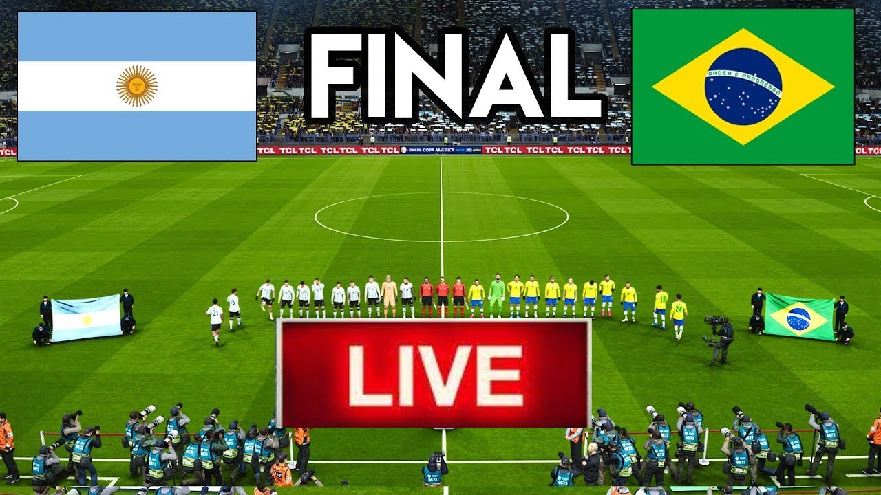 Argentina vs Brazil  Final Match 2021 Live