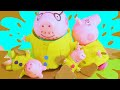 Peppa Pig's Muddiest Day Ever! | Peppa Pig Stop Motion | Peppa Pig Toys | Toys fir Kids