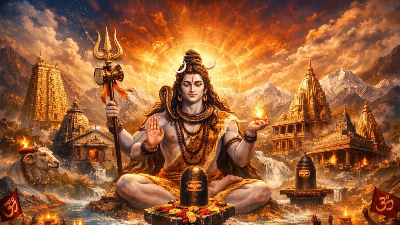 Om Namah Shivaya 🔱 | Non Stop Shiv Bhajan | Har Har Bhole | Jyotirling Special#@OkSadhviGupta-OK 
