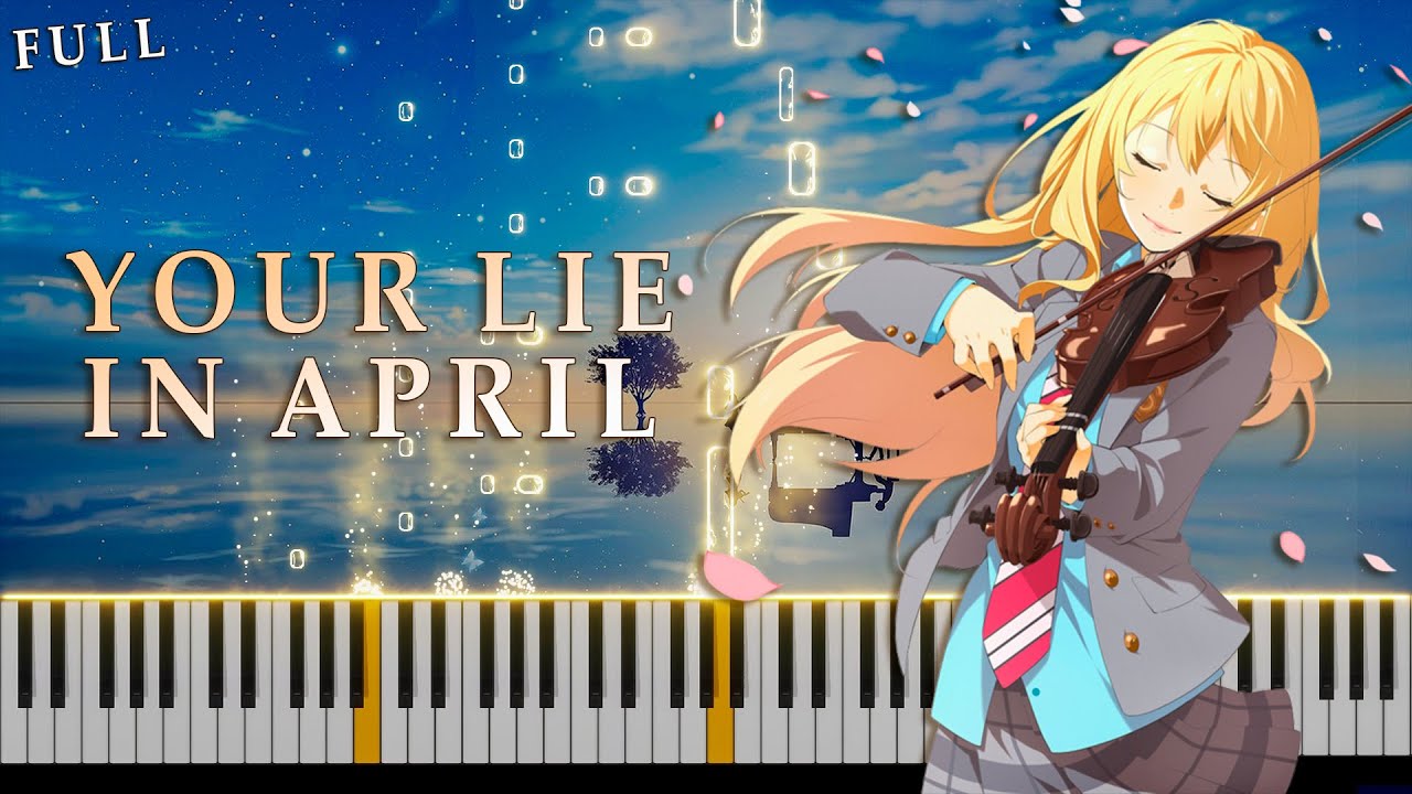 Virtual Piano] Hikaru Nara - Your Lie In April (Theisther Arr.) 