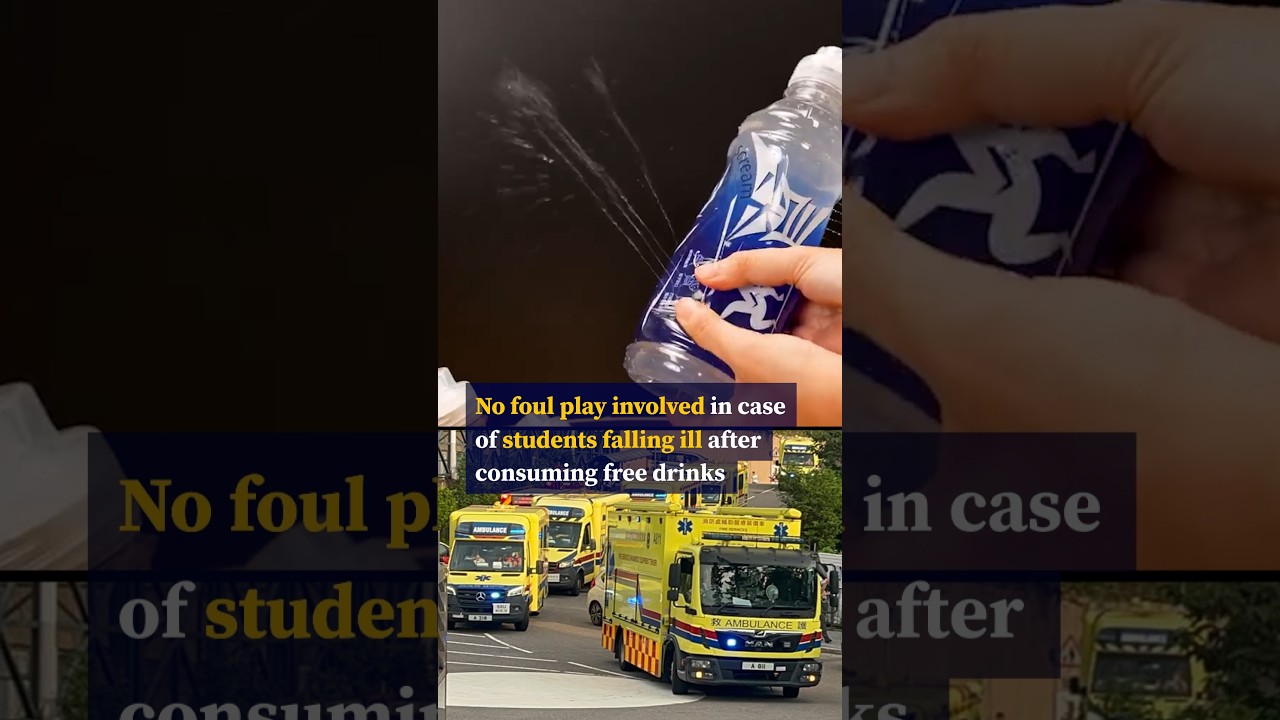No foul play involved in case of students falling ill after consuming free drinks
