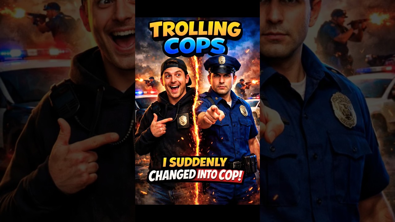 🔥 I Trolled the Cop and Suddenly Became ONE 😱🚔 