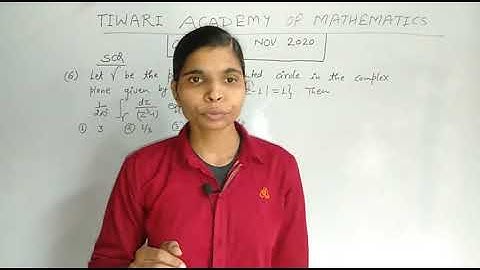 NOV 2020 SCQ QUESTION 6,CSIR NET /JRF MATHEMATICAL SCIENCES
