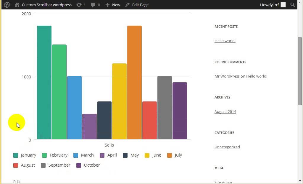 Wordpress Chart Plugin