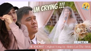 Filipino Bride Almira Lat Sings Herself Down The Aisle! REACTION