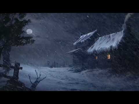 Freezing Blizzard Winter Storm | Icy Snowstorm x Strong Howling Wind | Deep Sleep, Relaxation, Study