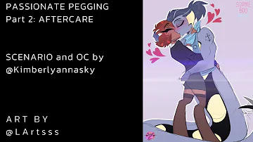 😏 PASSIONATE PEGGING 💗 Part 2: AFTERCARE 💗 Hazbin Hotel Arackniss ⚠️ ASMR NSFW COLLAB ⚠️
