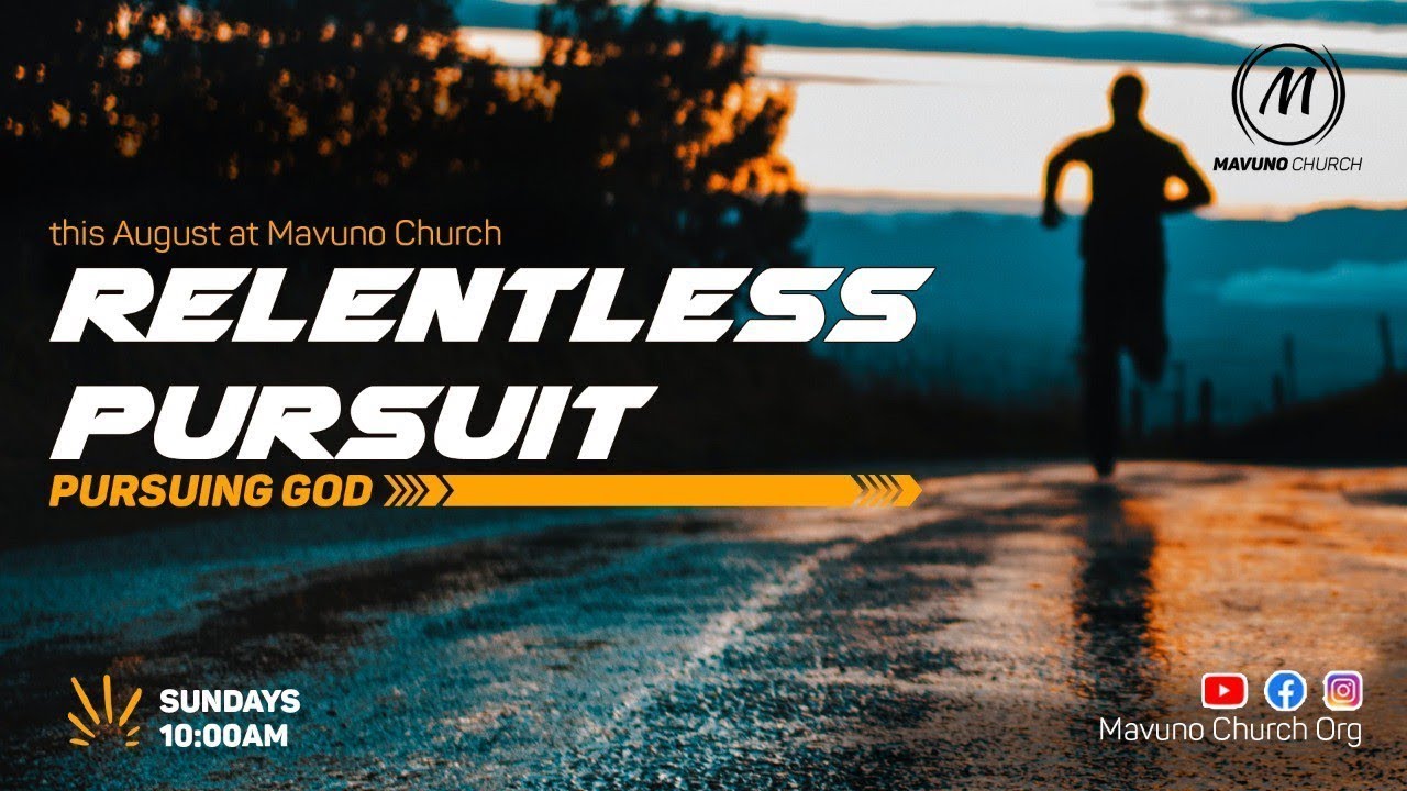 Relentless Pursuit - Pst James Muchai (1. PRAYER IN PURSUIT OF RHYTHM)