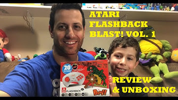 Atari Flashback Blast! Vol 1 Unboxing & Review (w/ gameplay)