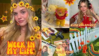 vlog: days in my life ✈️🎬 packing for vacay, filming asmr roleplays, housekeeping