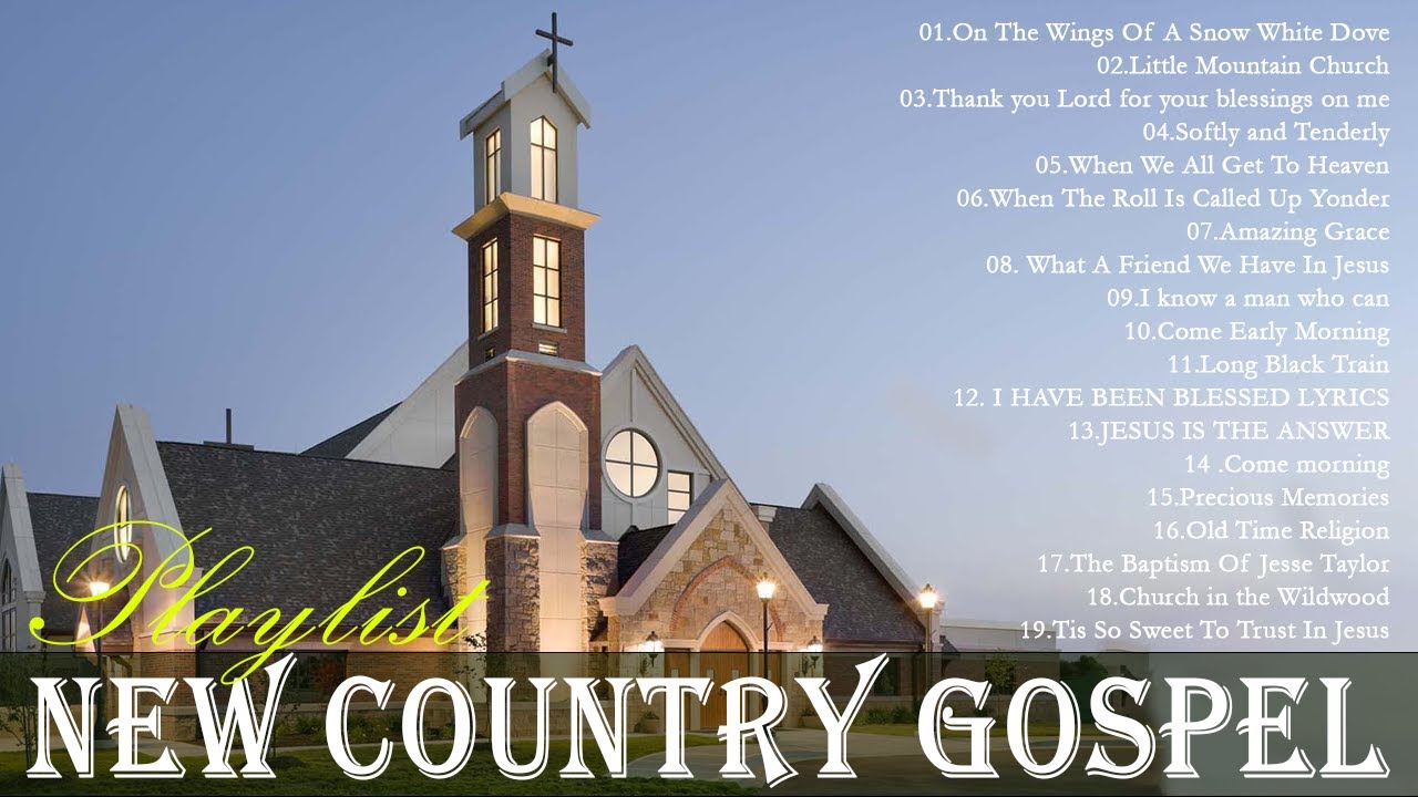 Beautiful country Gospel Hymns 2023🙌The Best Country Gospel Songs for Times of Rest and Renewal