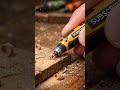 Mini Electric Jigsaw Cutter in Action 🔧🪵 | Tiny Real Wood Cutting Tool ✨ #shorts