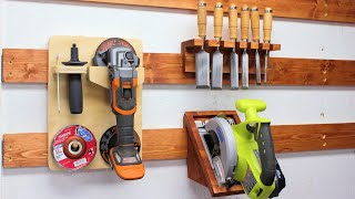 20+ Simple French Cleat Ideas for Your Tool Storage