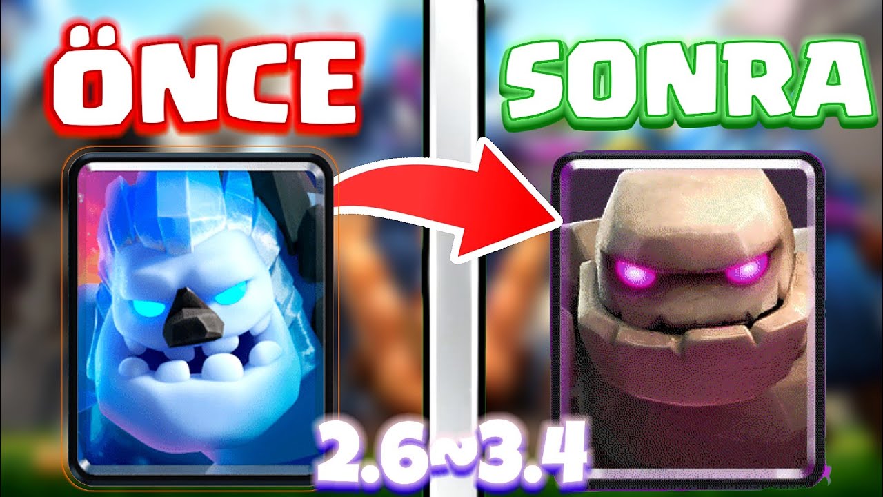 2.6 Ama Sneaky Golem😈 | Clash Royale Sneaky Golem 