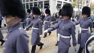 Lord Mayors Show November 2025.HQ London District and the Honourable Artillery Company.