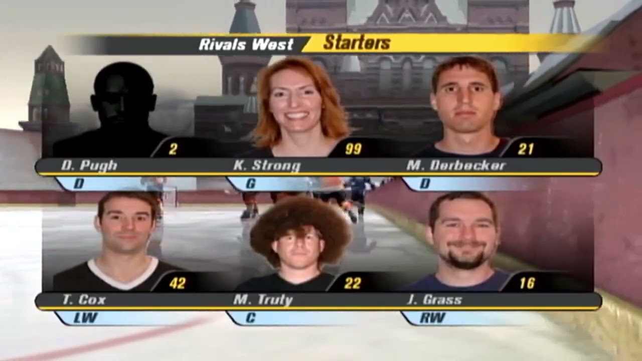 NHL Rivals 2004 Rivals Team All Star Game