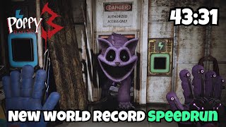 Poppy Playtime: Chapter 3 World Record Speedrun(Glitchless)
