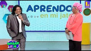 Gloria vaciló con todo al nuevo profe de Aprendo en mi Jato - El Wasap de JB