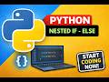 Python Nested If Else Explained in Hindi | Python Full Course #9
