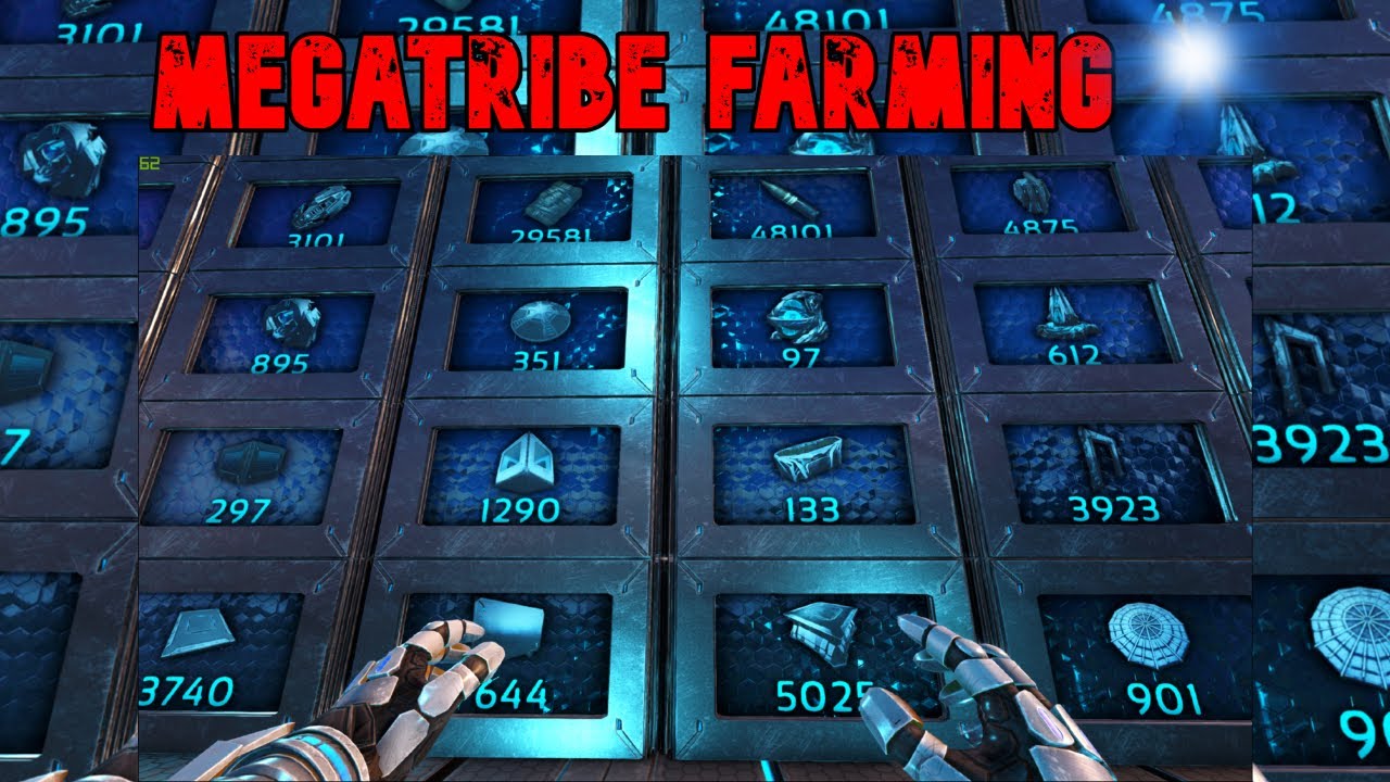 Megatribe Life - Metal farming | UNLUCKY | Ark Official PvP  🍭