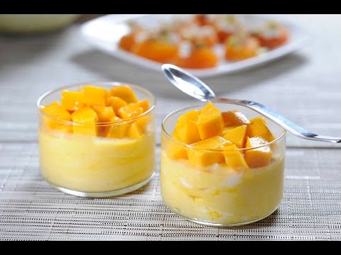 Mousse de mango - receta de postres fáciles