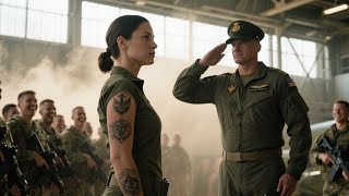 They Joked About Her Tattoo — Then the SEAL Commander Appeared, Removed His Cap, and Saluted Without