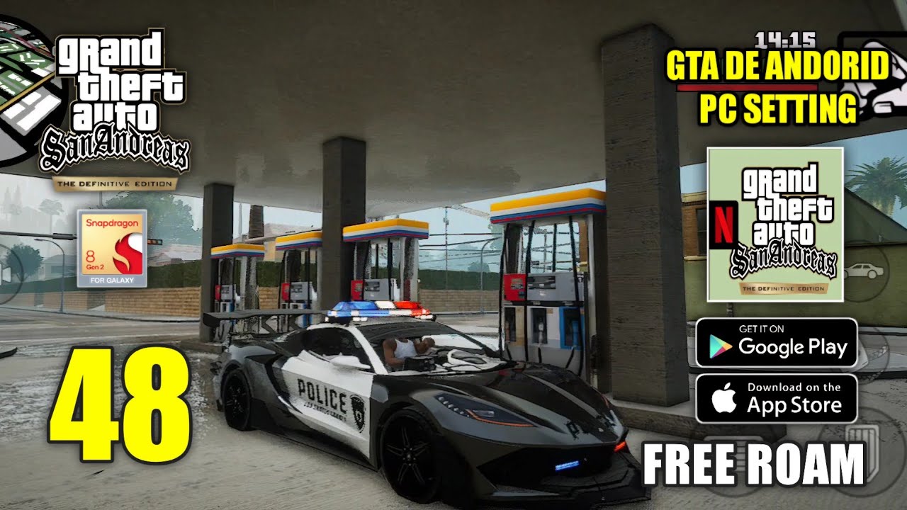 GTA San Andreas Definitive Edition Android Mod Graphics PC Settings ...