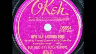 Bob Wills & His Texas Playboys (Tommy Duncan). New San Antonio Rose (Okeh 5694, 1940) chords