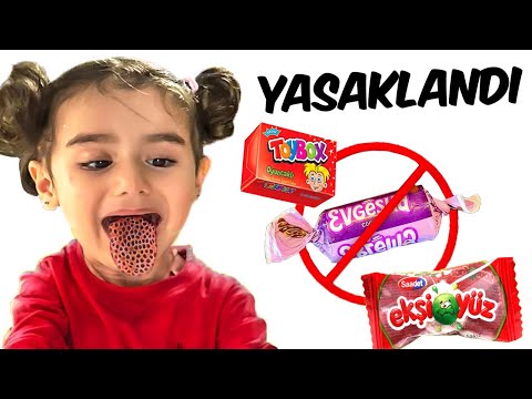 YASAKLANMIŞ TEHLİKELİ ŞEKERLERİ DENEDİK !? @GamzeKarta @Cerenyaldz