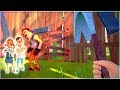 ПРИВЕТ СОСЕД как пройти 2 АКТ за ЧЕРЕЗ ДЫРКУ В ЗАБОРЕ! - Hello Neighbor