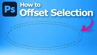 Photoshop how to offset selection
