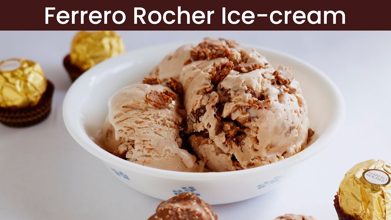Ferrero Rocher & Raffaello Ice Cream 4 Pieces