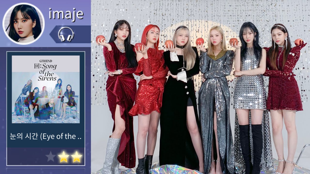 Superstar Gfriend Eye Of The Storm Verse 2 W Live Theme Hard Mode Gameplay Youtube