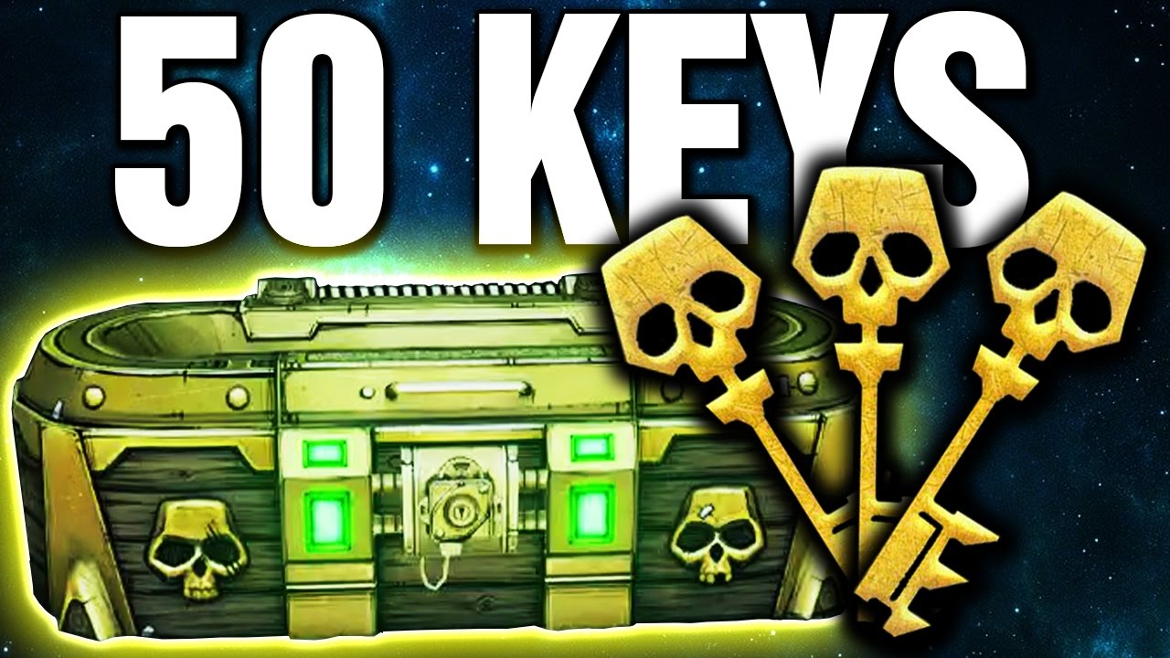 Borderlands 2 - Opening Golden Key Chest Level 15 