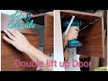 DIY DOUBLE LIFT UP DOOR