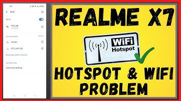 Realme x7 Max Hotspot & WiFi Problem Solution 2021