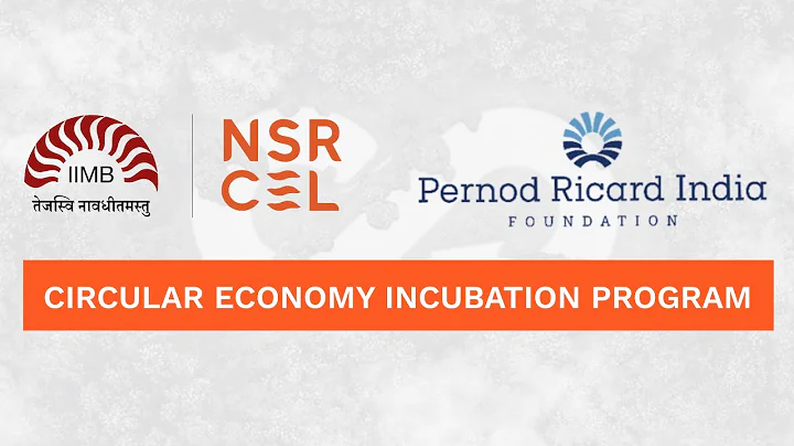 About the Circular Economy Incubation Program, in collaboration with PRIF