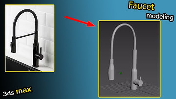 Faucet modeling in 3dsmax