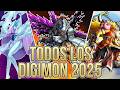 TODOS los DIGIMON NUEVOS del 2025