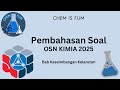 Pembahasan Soal OSN Kimia 2025 (Bagian Keseimbangan Kelarutan)