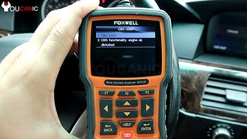 BMW CBS Reset with Foxwell Scanner | Step-by-Step Guide