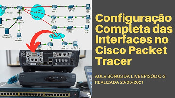 Aula Bônus do Episódio 3: Configuração Completa das Interfaces do Lab Cisco no Packet Tracer