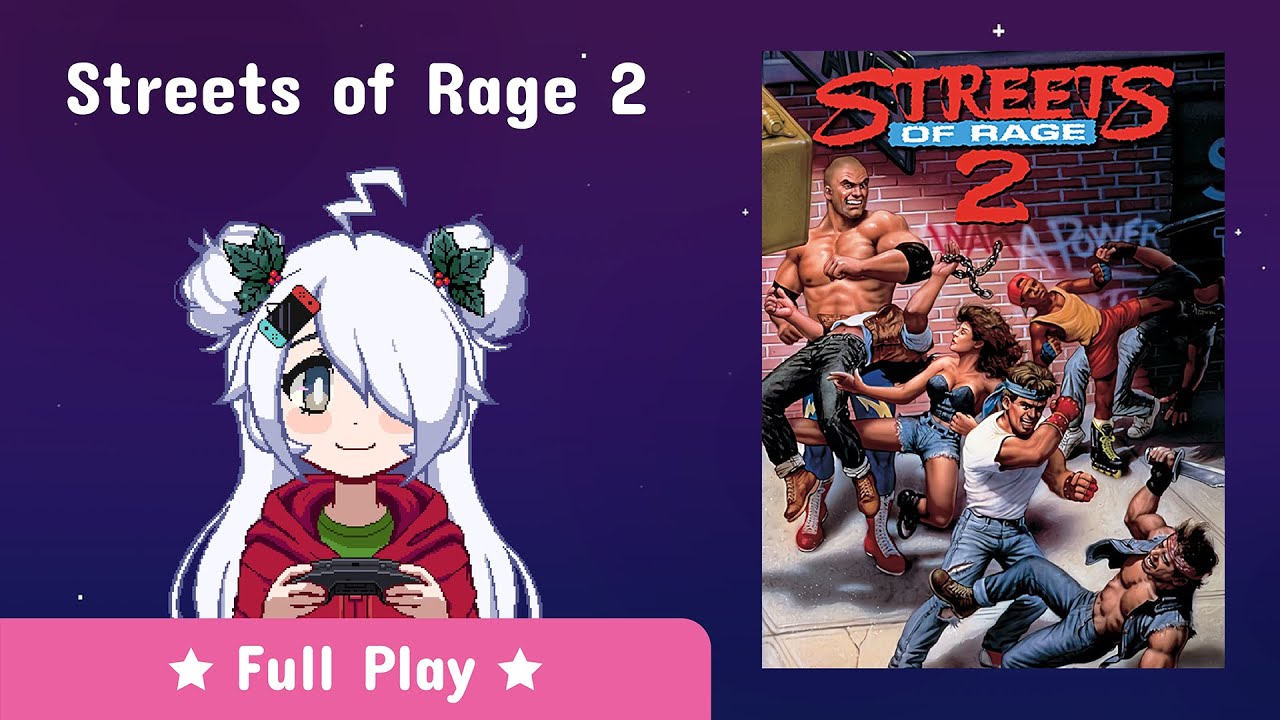 Streets of Rage 2 (Nintendo Switch) ★ Full Play: Rush hour 2