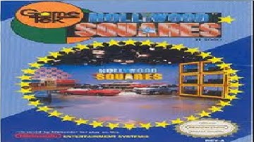 Hollywood Squares NES 2nd Run Game 103