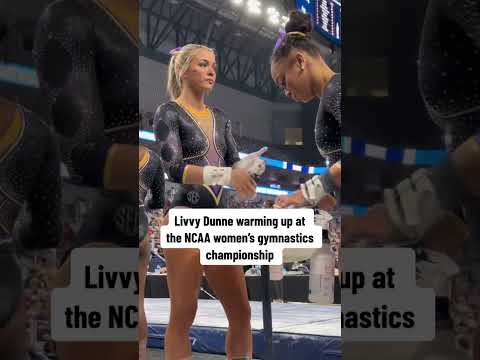 Livvy Dunne warming