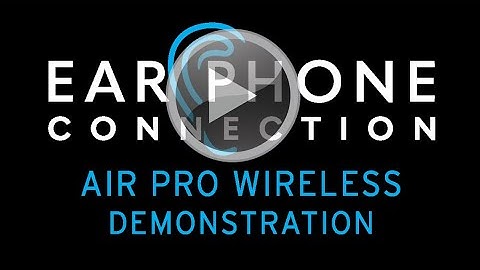 Air Pro Wireless  Live Demonstration Video