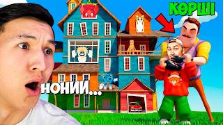 Сәлем Көрші Нонидің Брейнроттарын Ұрлап Үйіне Қамап Тастады Укради Брейнрот Роблокс