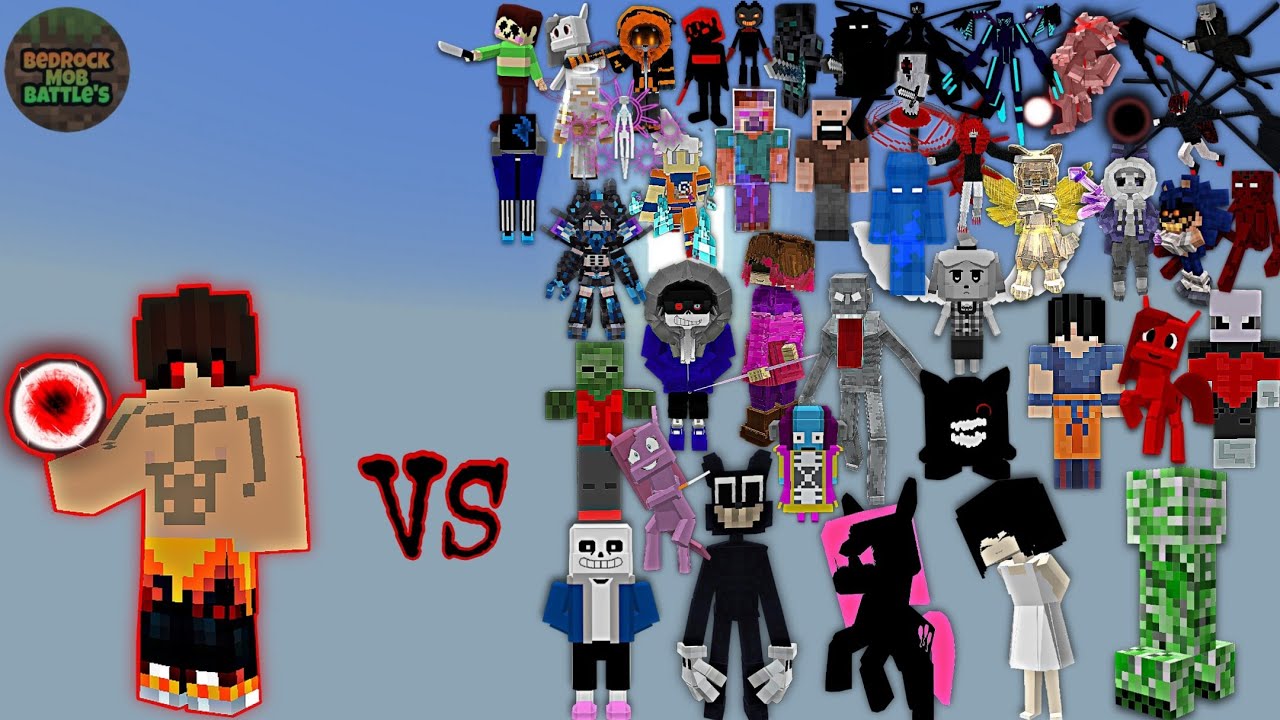 Mai HypersoulPH (WIP) vs Random OP and Broken Bosses | Minecraft Bedrock | OP Mob Battle